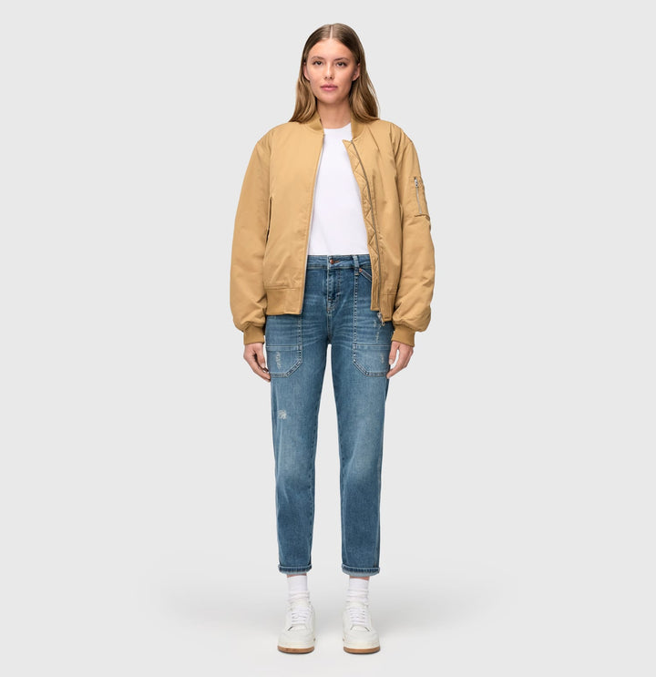 MAC women jeans low croth-baggy fit – 2803 0333l - Blue Denim