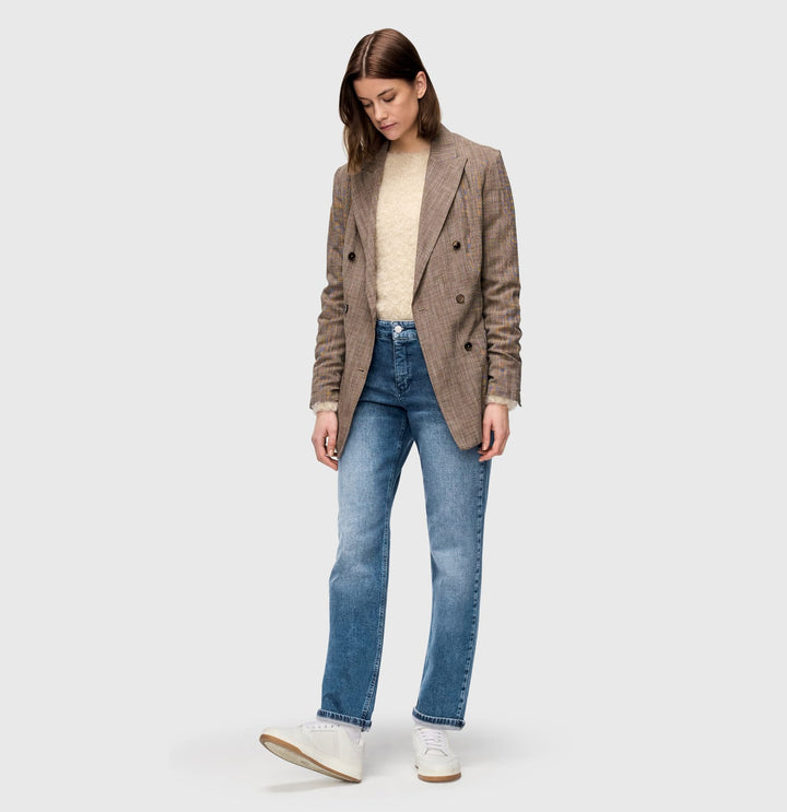 MAC jeans regular-straight fit dames - blue denim