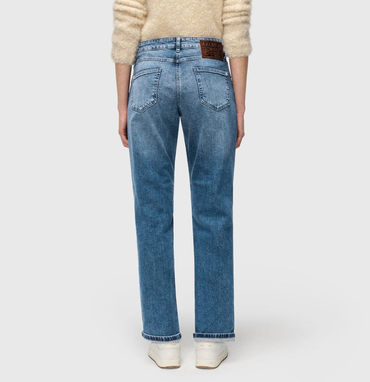 MAC jeans regular-straight fit dames - blue denim