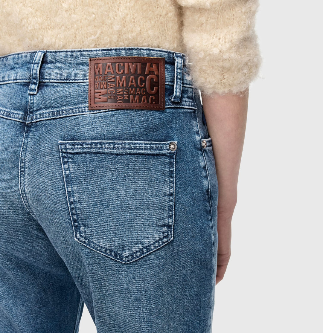 MAC jeans regular-straight fit dames - blue denim