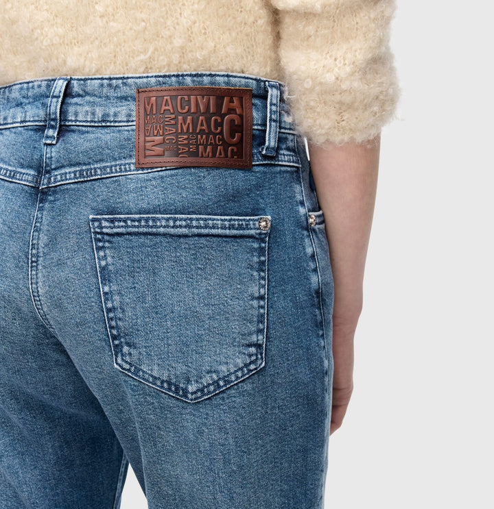 MAC jeans regular-straight fit dames - blue denim