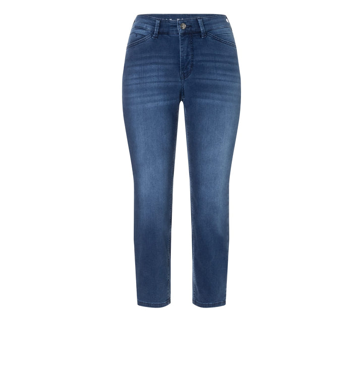 MAC jeans skinny fit dames blauw denim - 5492-90 - Blue Denim - L28