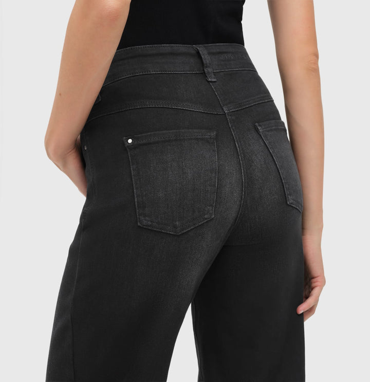 MAC jeans loose fit dames zwart denim – 5439/90 - Black Denim - L34