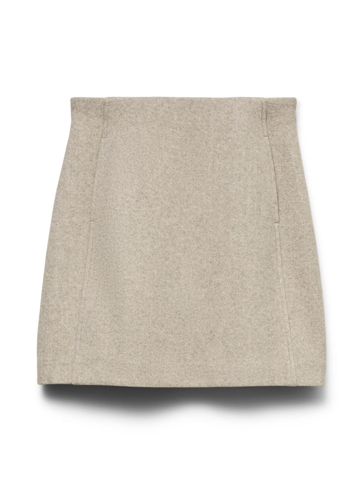 VERO MODA 10253954 Fortuneallison rok midi zand
