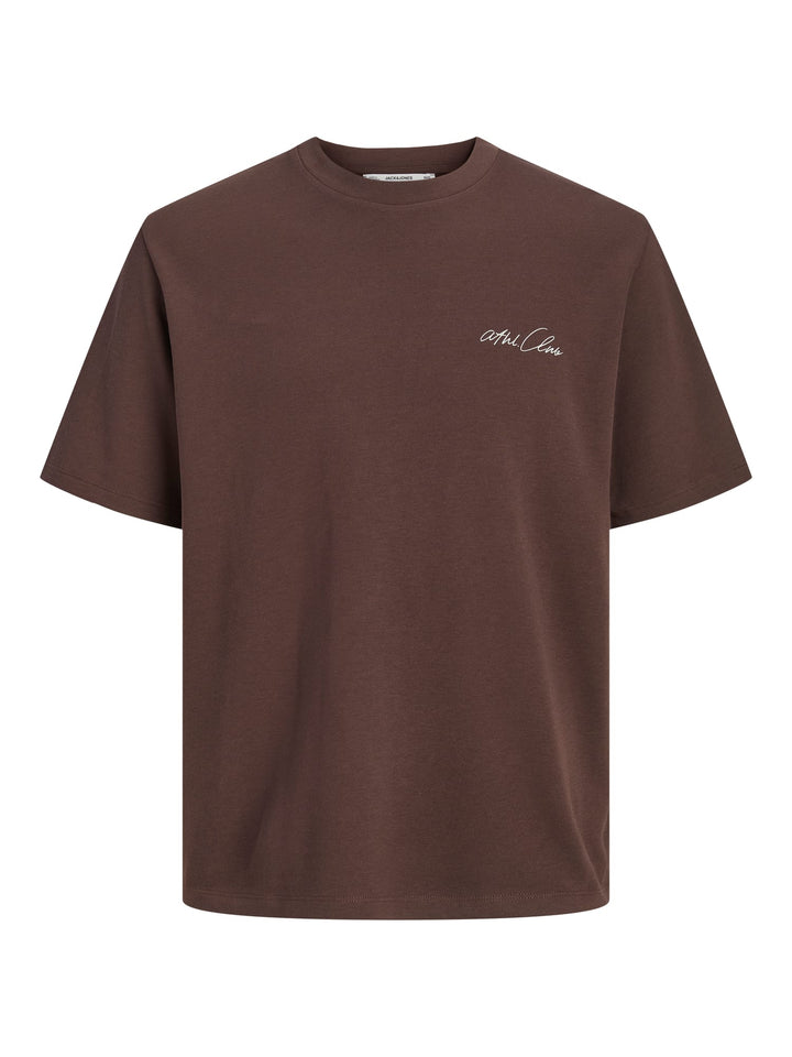 Jack & Jones T-shirt bruin – heren