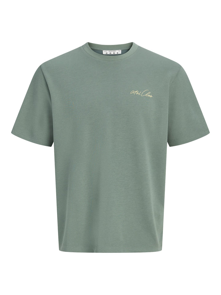 Jack &amp; Jones 12311589 Abstract t-shirt olijf – heren
