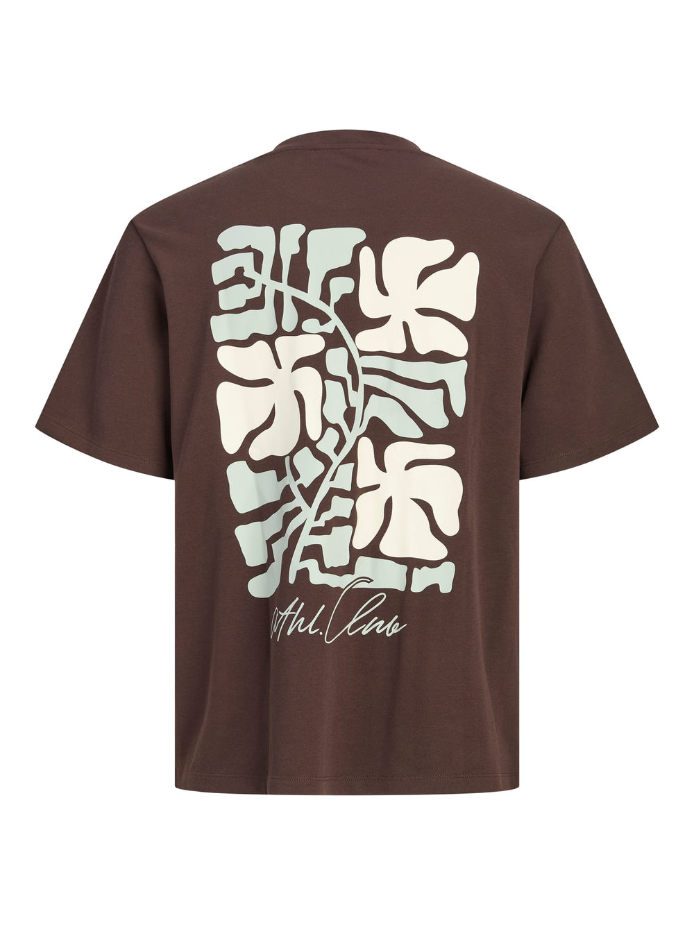 Jack & Jones T-shirt bruin – heren