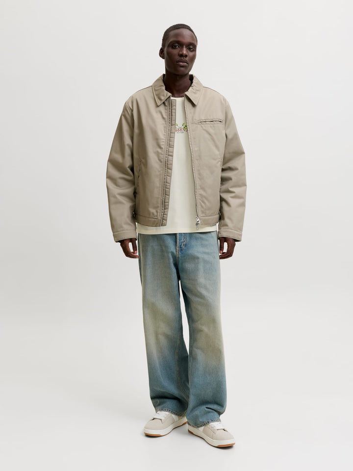 Jack & Jones Desti T-shirt off-white – heren