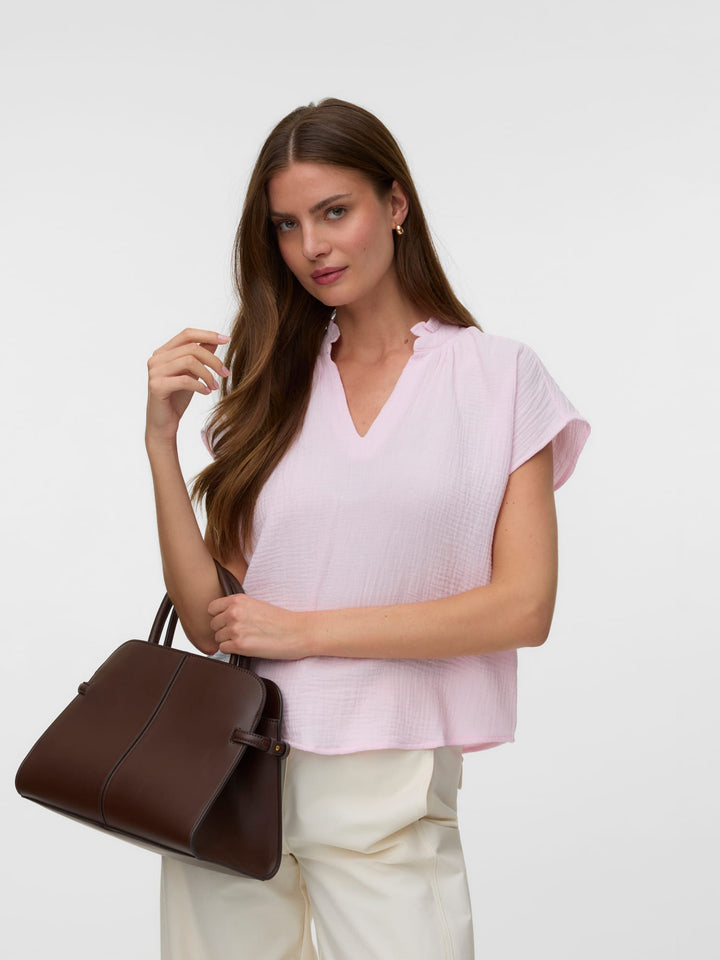 VERO MODA Natali top licht roze – dames