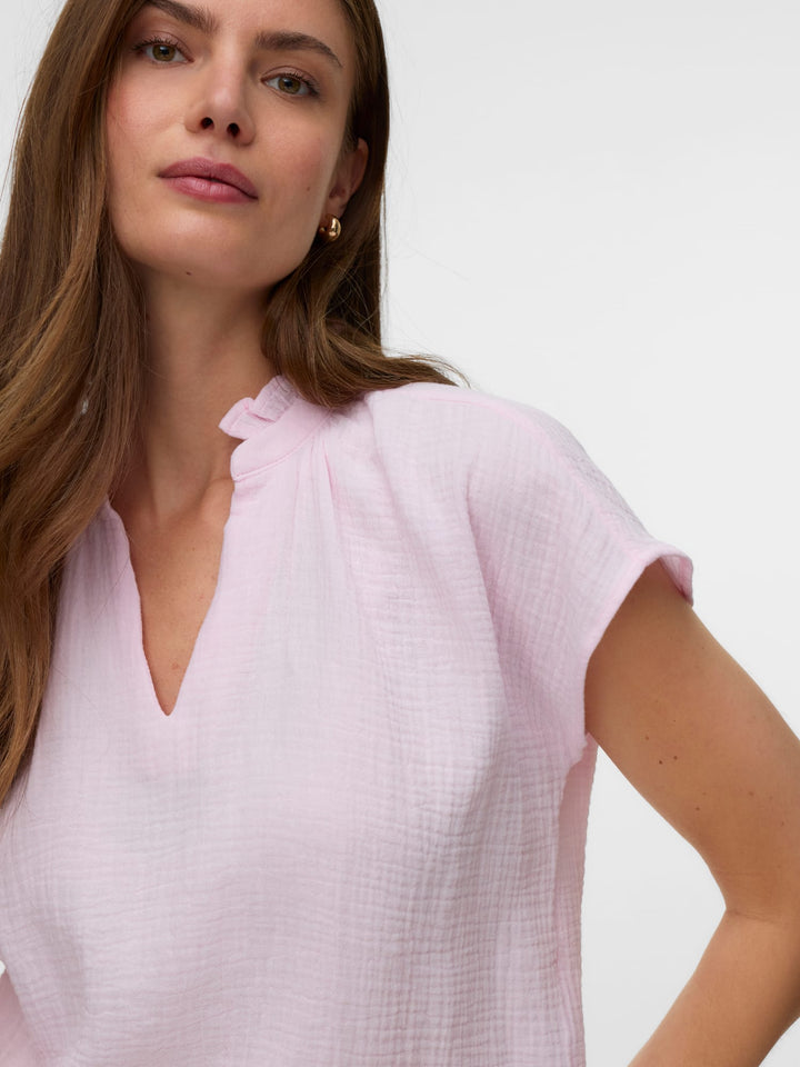 VERO MODA Natali top licht roze – dames