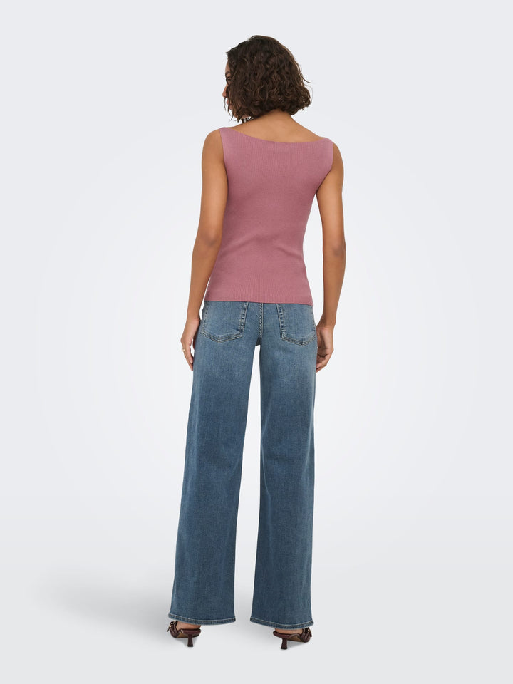 Jacqueline de Yong Nanna singlet oud roze – dames