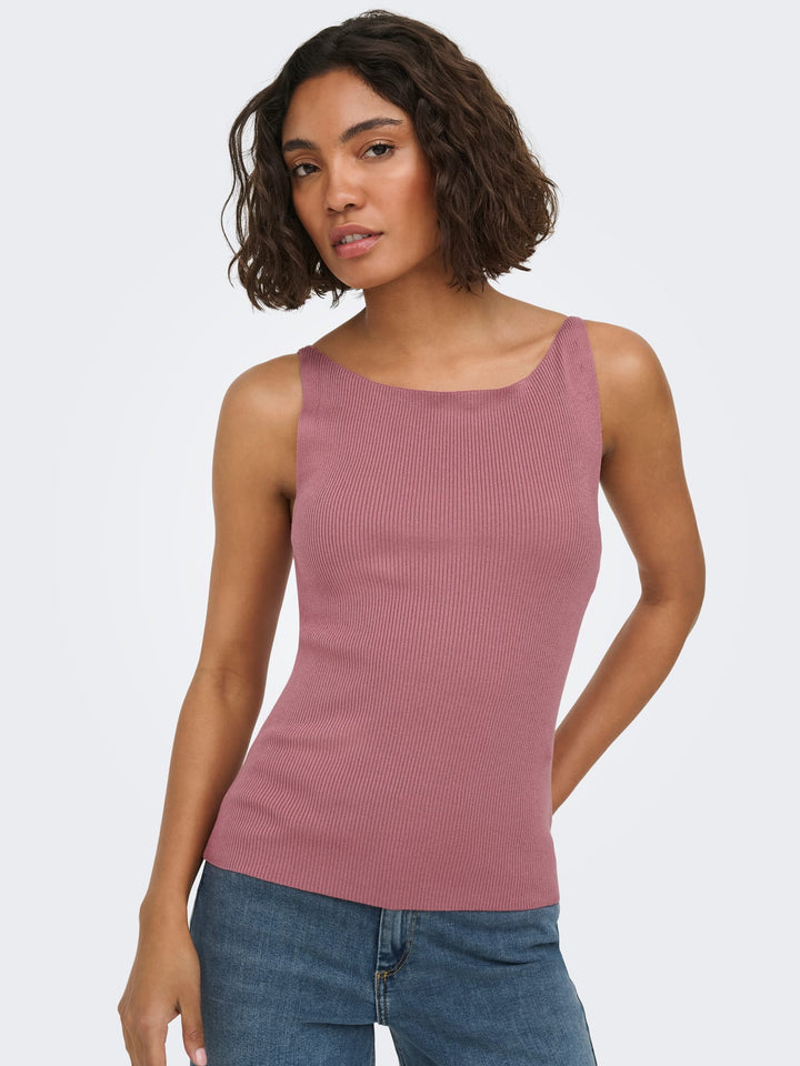 Jacqueline de Yong Nanna singlet oud roze – dames