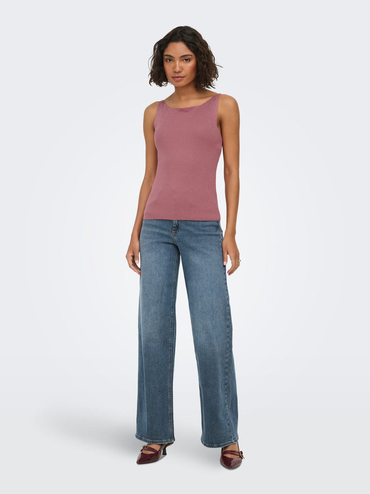 Jacqueline de Yong Nanna singlet oud roze – dames