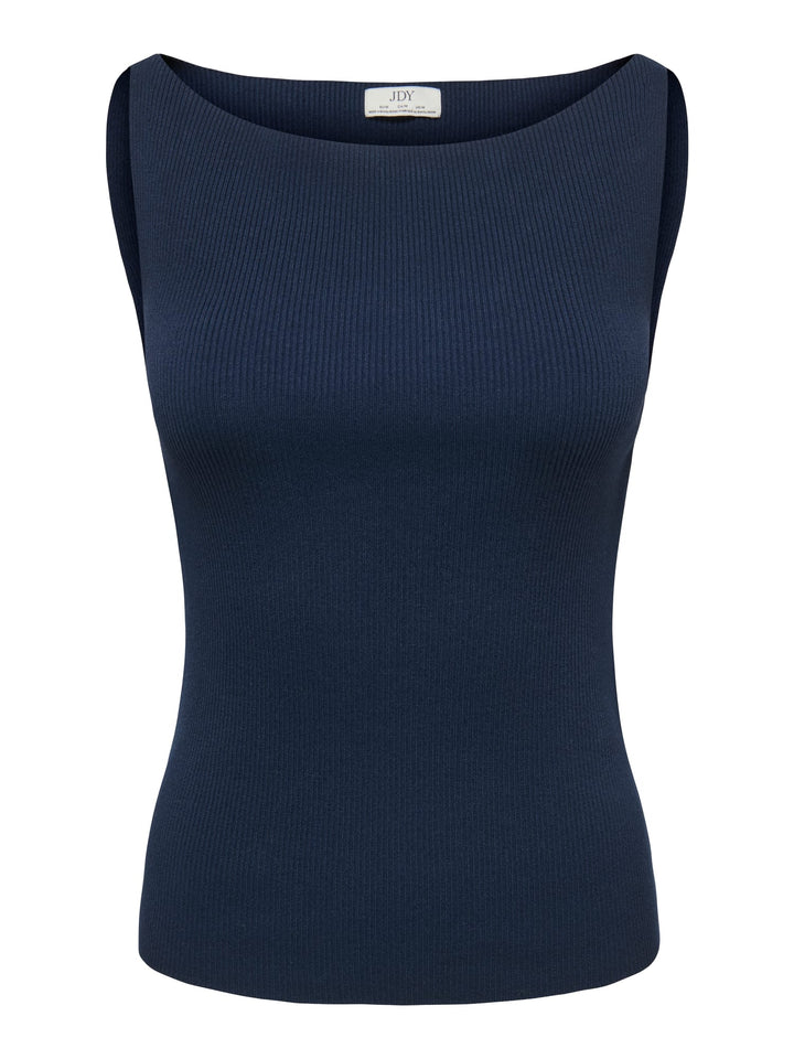Jacqueline de Yong Nanna gebreide top navy – dames