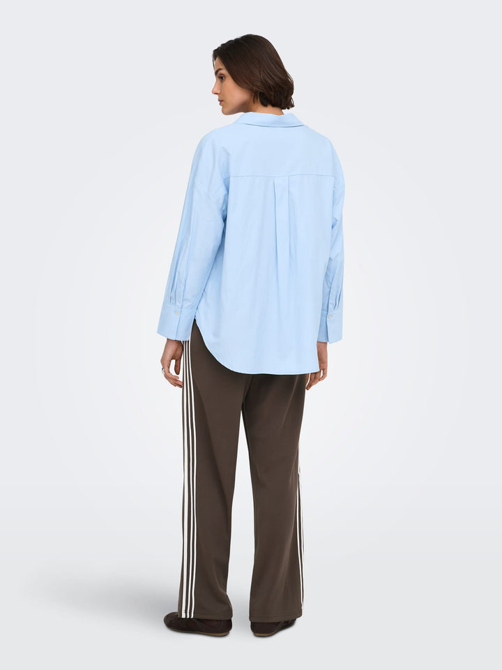Only Cayla lange broek bruin dessin – dames