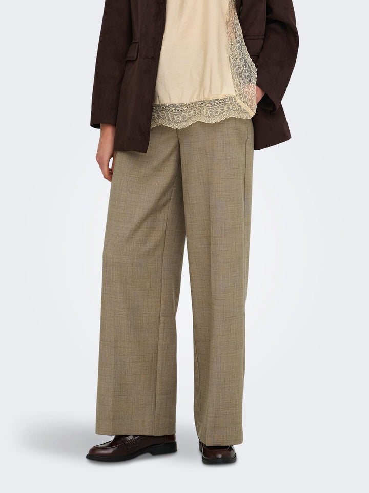 Jacqueline de Yong Haze lange broek bruin – dames