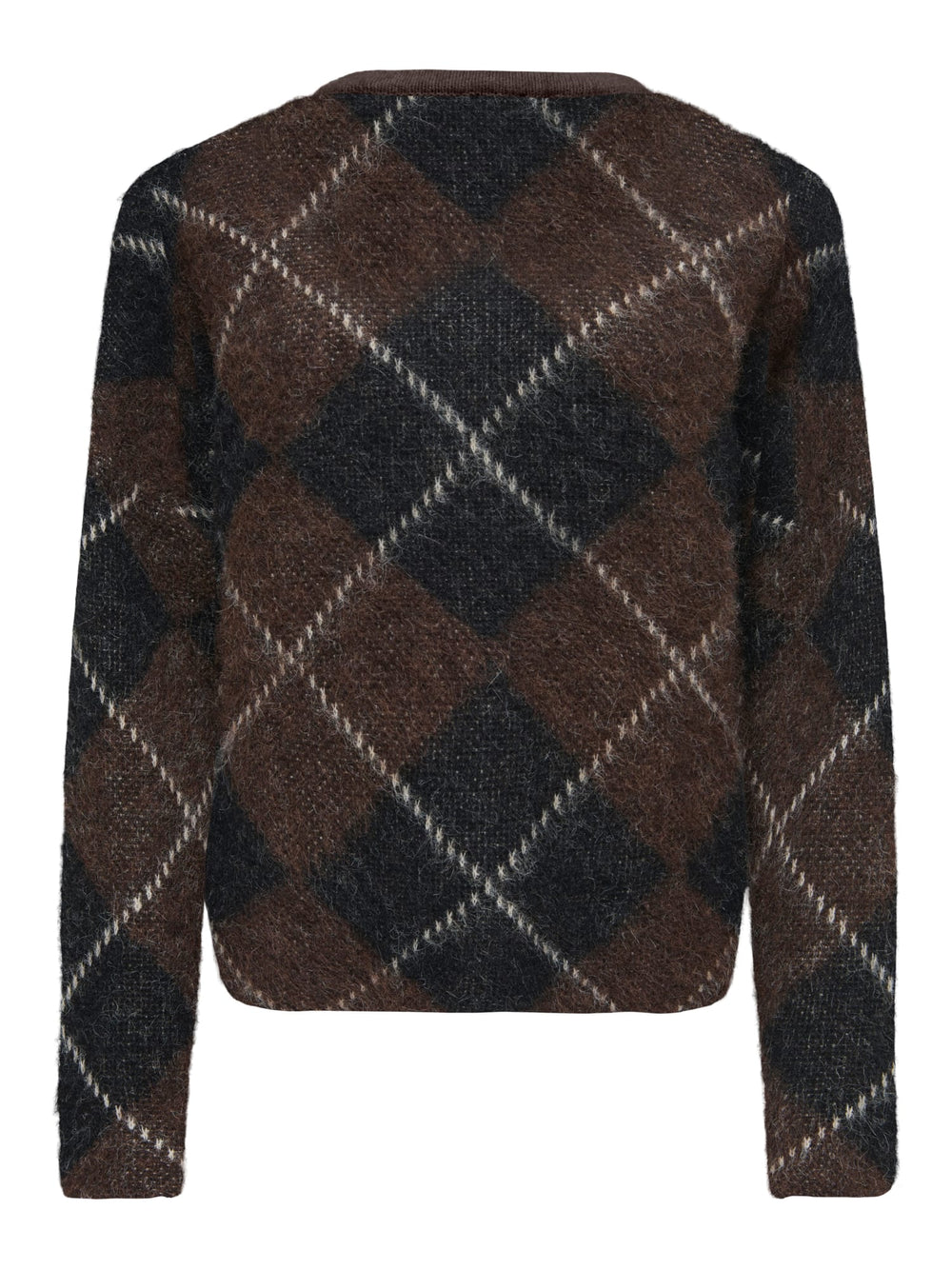 Only 15378142 Noeme trui bruin dessin – dames