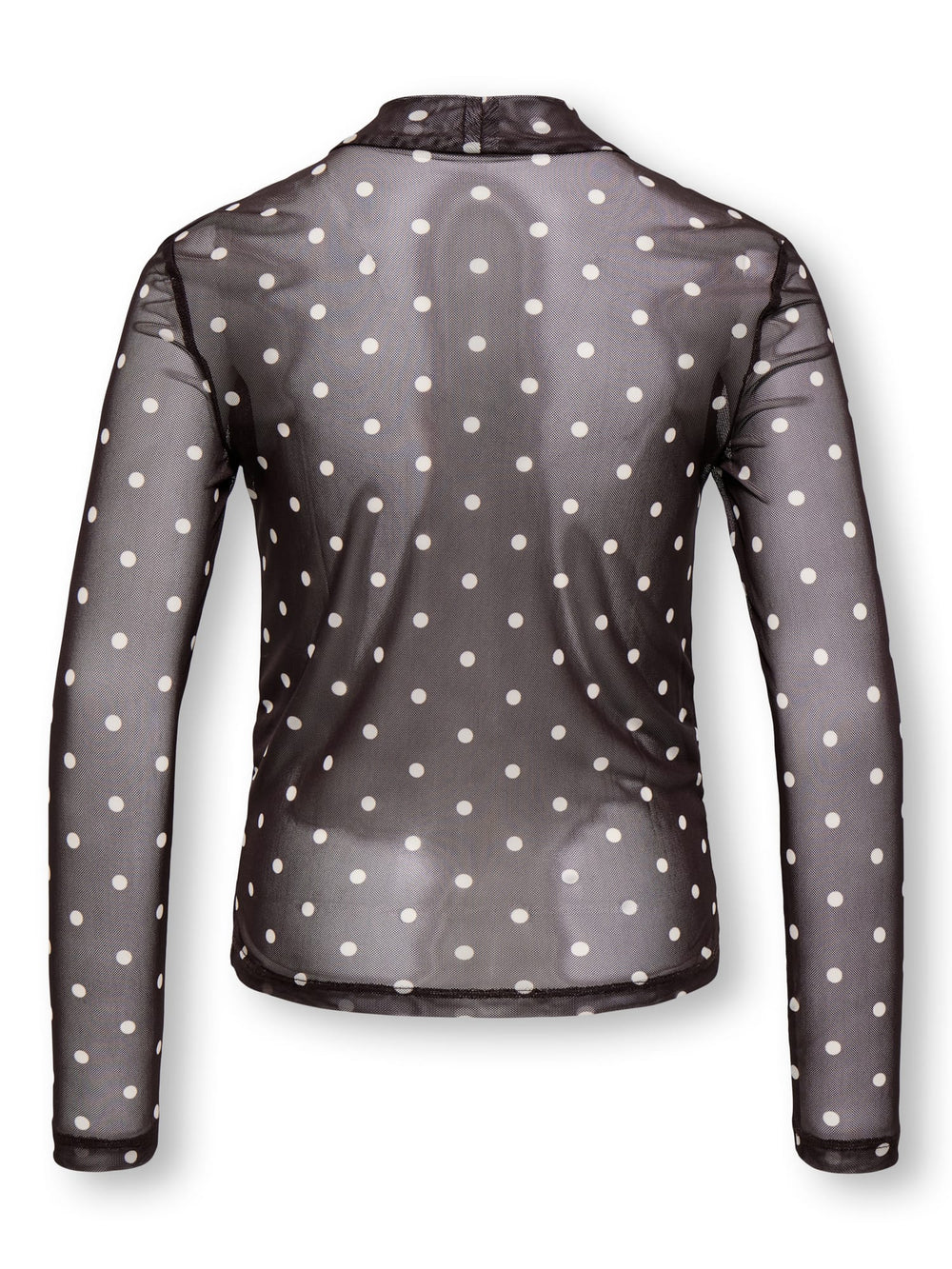 kids only KOGERICA LIFE MESH L/S TOP VD JRS bruin dessin – meisjes