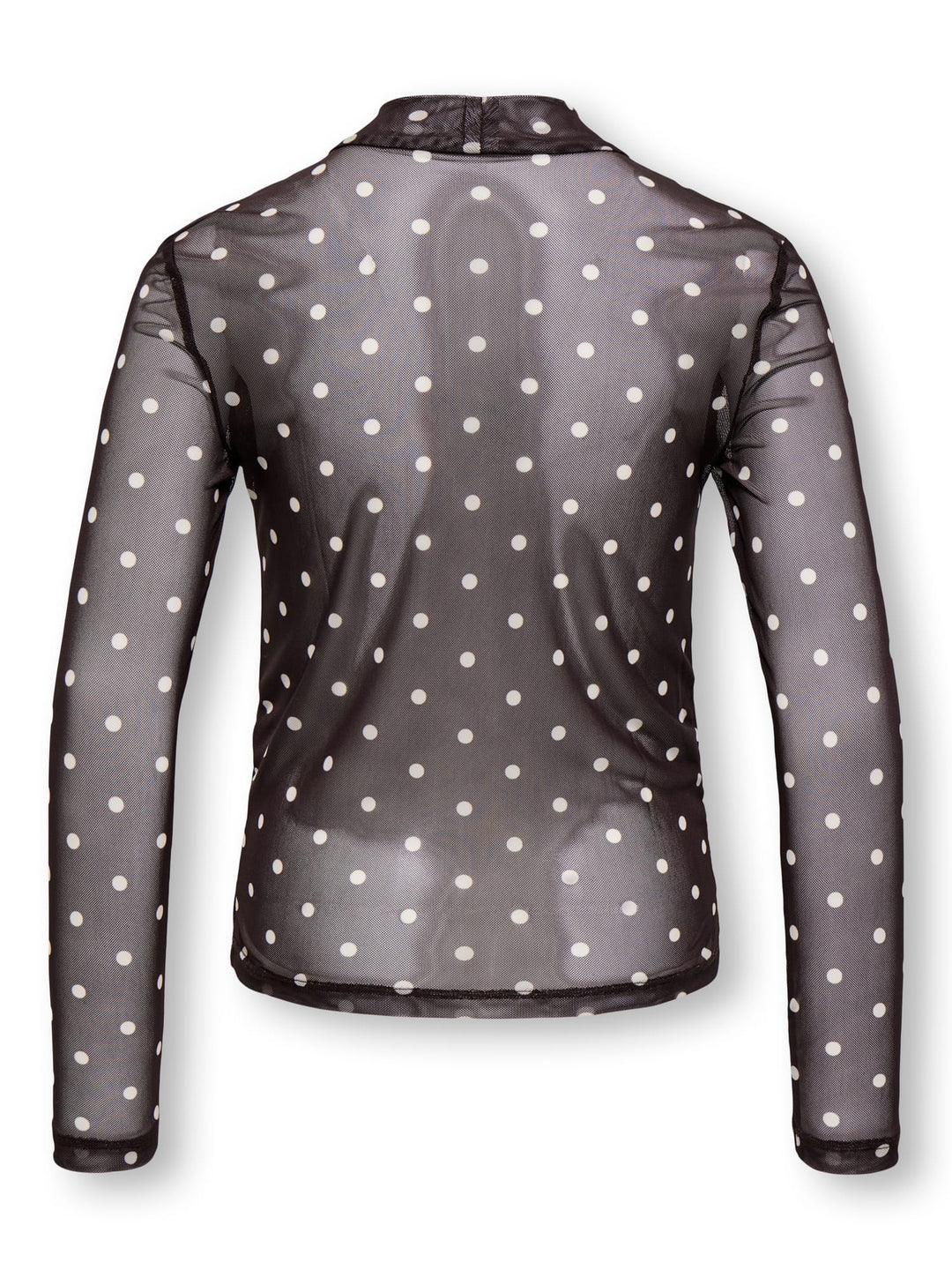kids only KOGERICA LIFE MESH L/S TOP VD JRS bruin dessin – meisjes