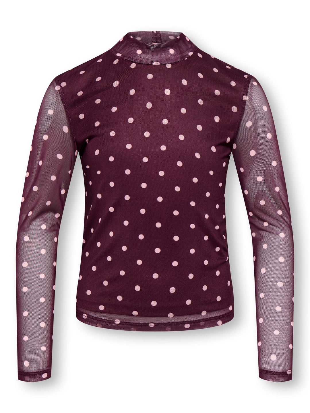 kids only 15378081 Erica top l/m meisjes paars dessin