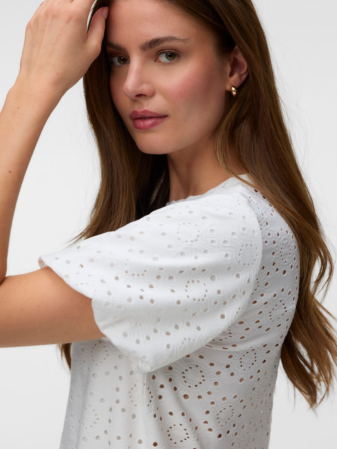 VERO MODA Tassa T-shirt off-white – dames