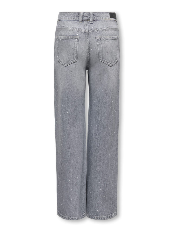 Kids Only Cobain jeans grey denim – meisjes