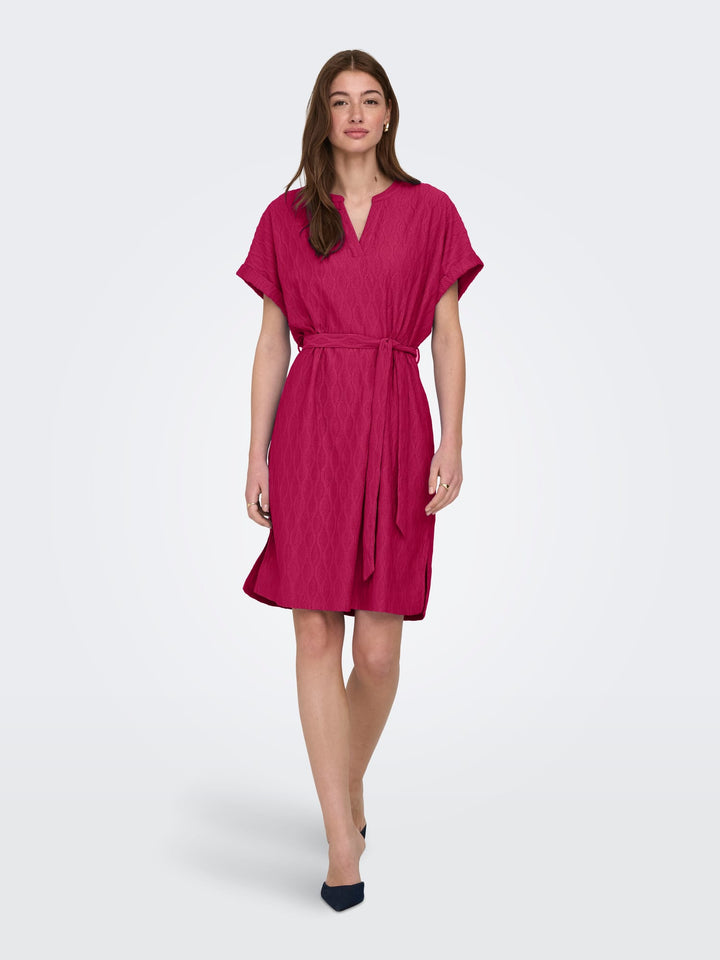 Only 15377883 jurk kort dames fuchsia
