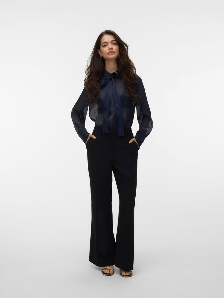 VERO MODA 10353192 Nathena blouse l/m navy
