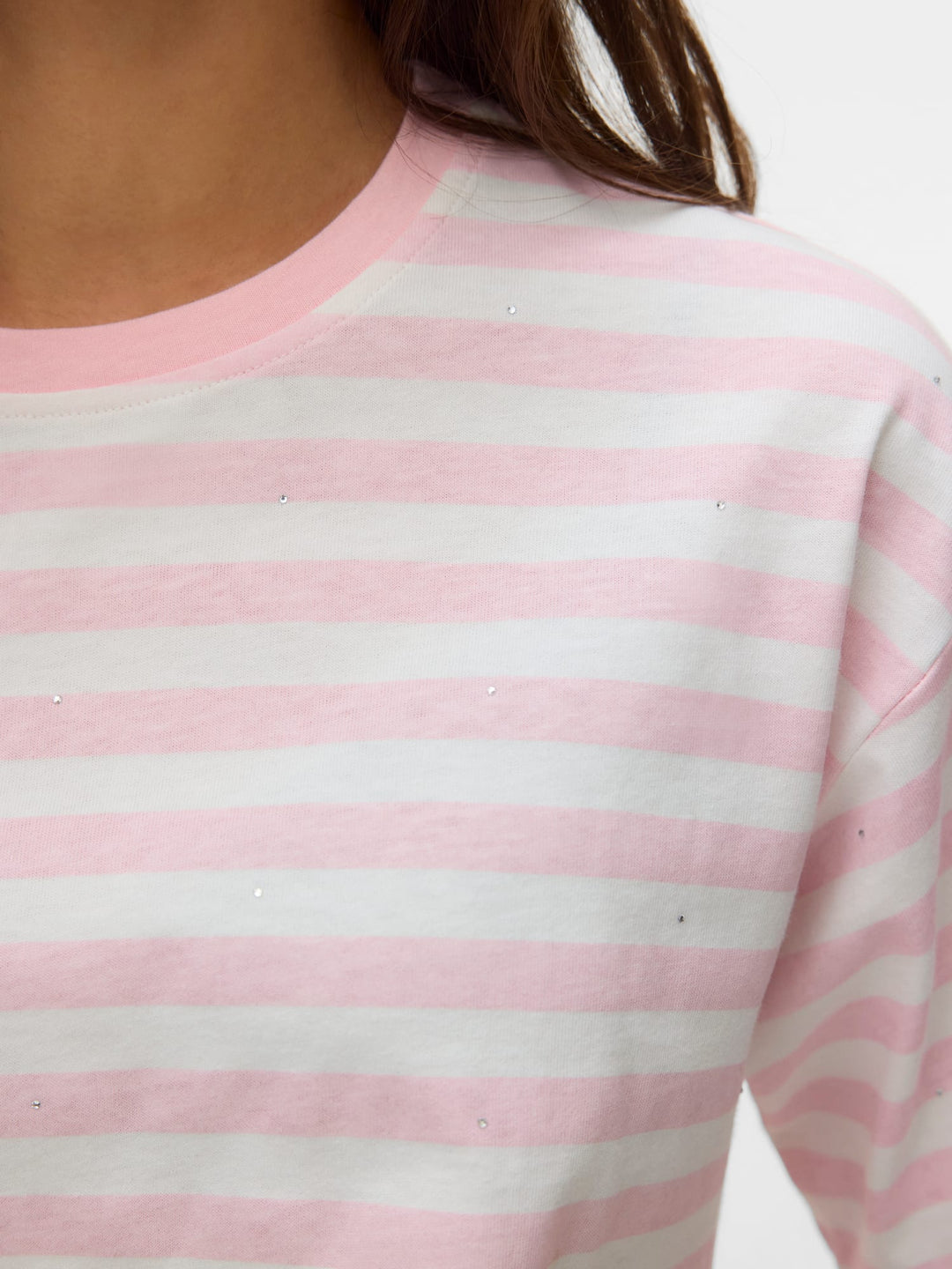 VERO MODA Kaysa T-shirt roze dessin – dames