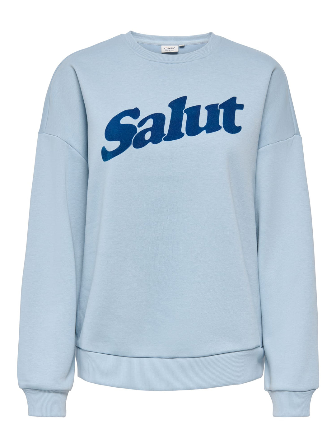 Only 15382701 Zalenta sweater dames lichtblauw