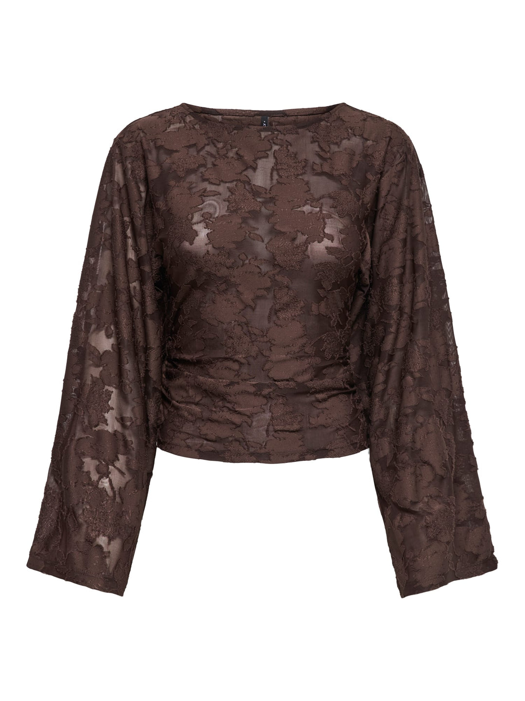 Only 15383570 Nadia top l/m bruin – dames