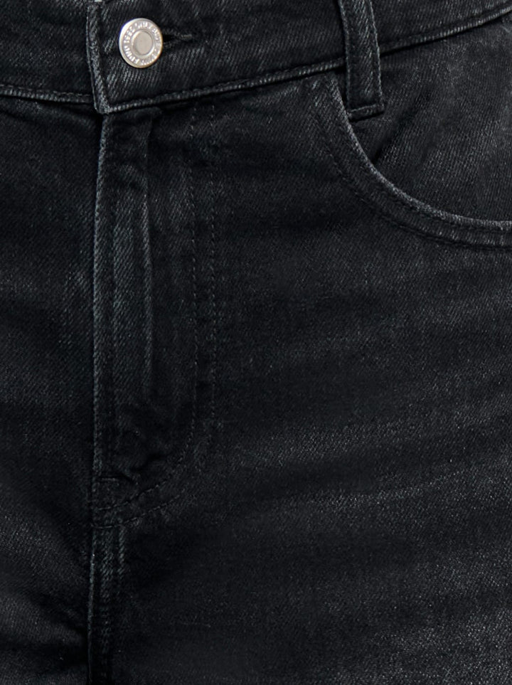 Only 15384847 Alanis loose fit jeans zwart denim – dames - Black Denim - L32