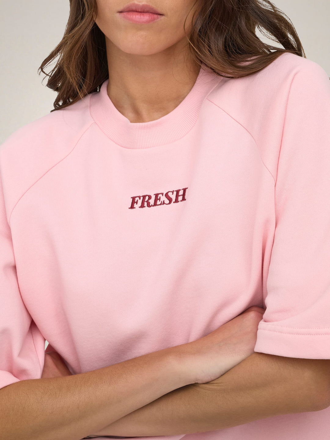 Jacqueline de Yong Olivia sweater roze – dames