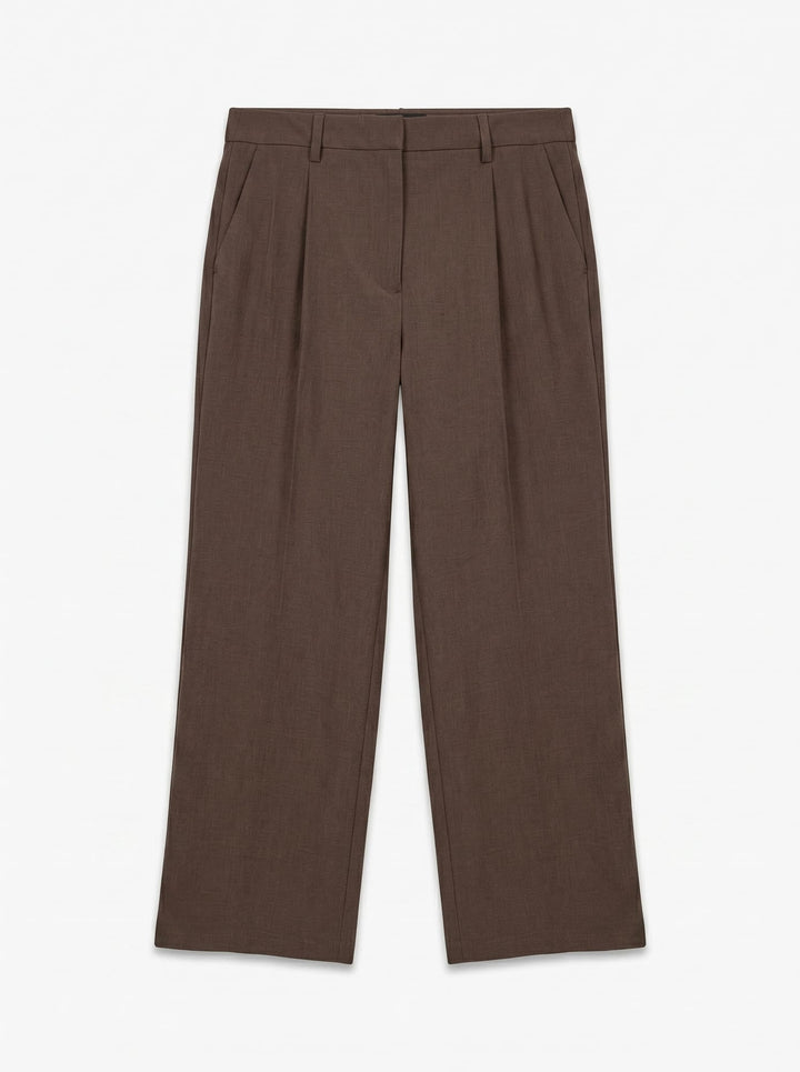 VERO MODA 10358680 Cassidy lange broek taupe - L32