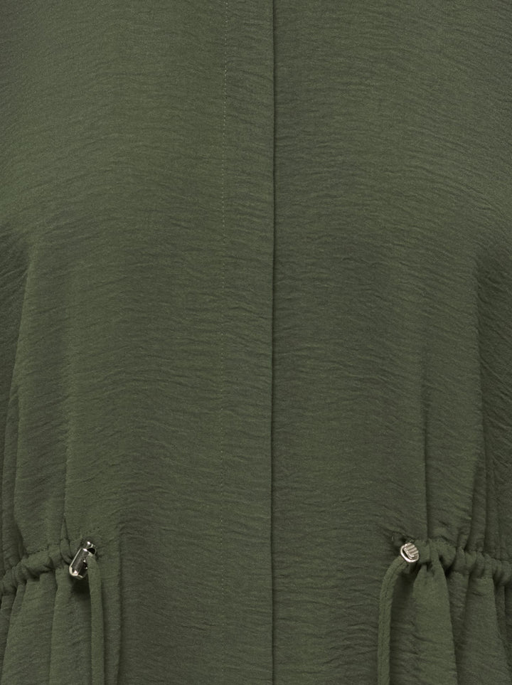 Jacqueline de Yong 15394646 Melia blouse l/m donkergroen