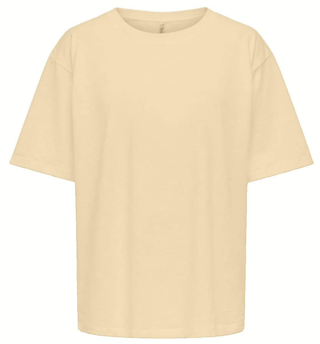 Only Bira t-shirt licht geel – dames