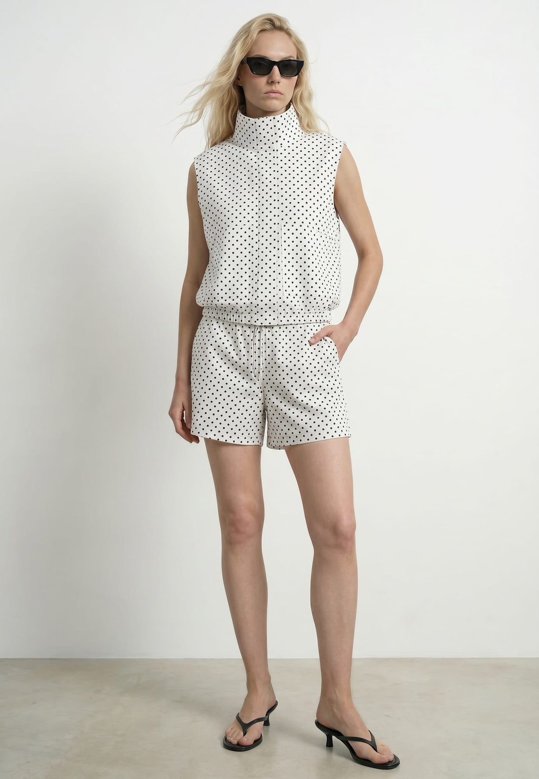 Hype drop Nalani shorts wit dessin – dames