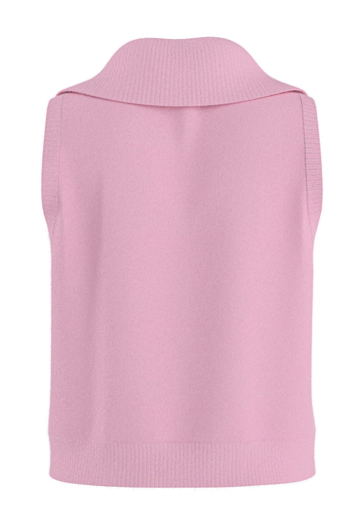 Hype drop 32000923 Nisrine gilet gebreid roze