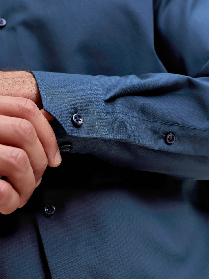 Jack & Jones BLAPARKER overhemd l/m heren - navy
