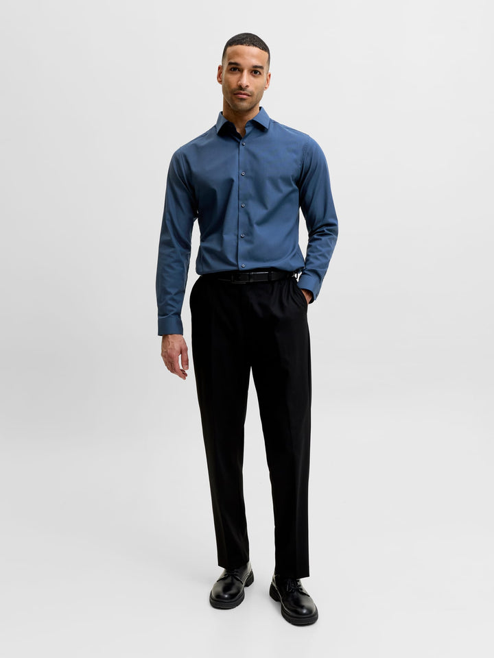 Jack & Jones BLAPARKER overhemd l/m heren - navy