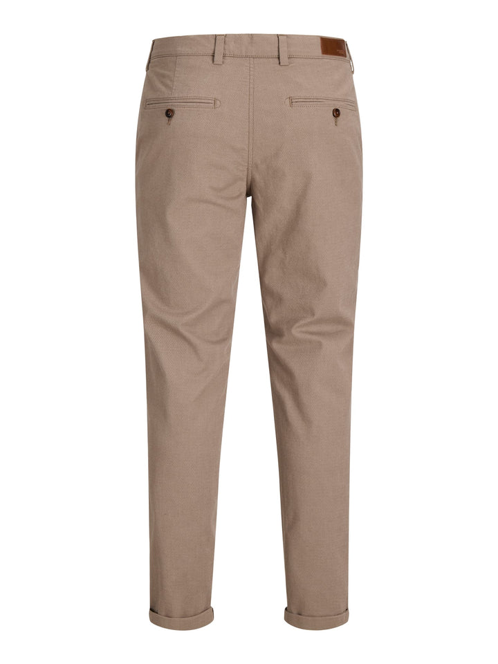 Jack & Jones 12206198 Marco chinobroek bruin dessin – heren - 34