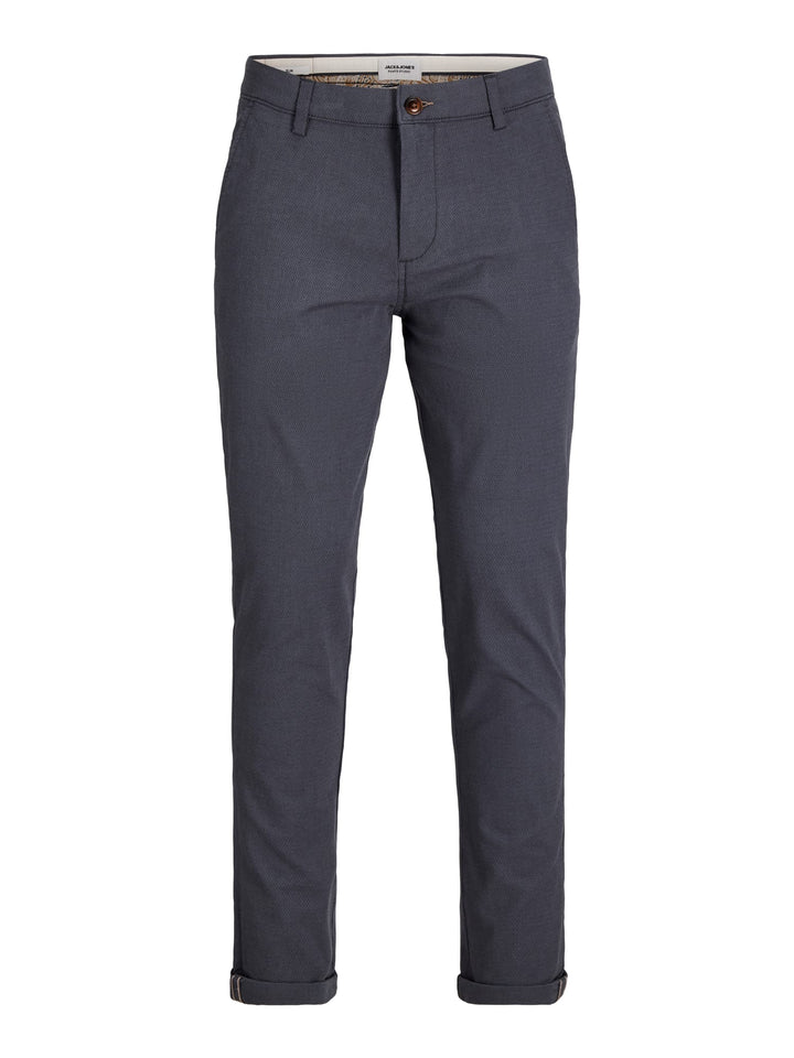 Jack & Jones 12206198 Marco chinobroek blauw dessin – heren - L34