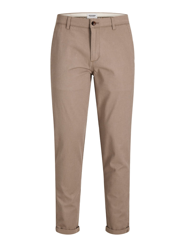 Jack & Jones Marco lange broek bruin dessin – heren - 32