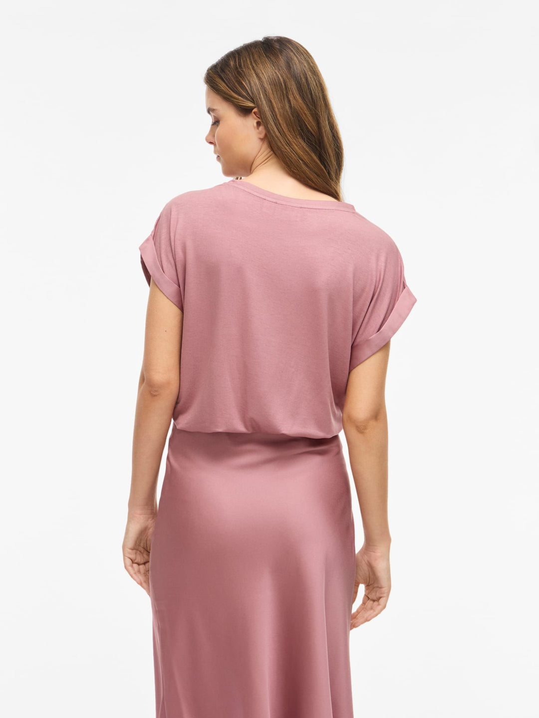 Vila 14059563 Elette top k/m oud roze – dames