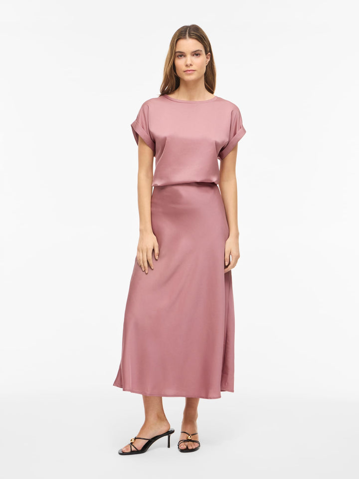 Vila 14059563 Elette top k/m oud roze – dames