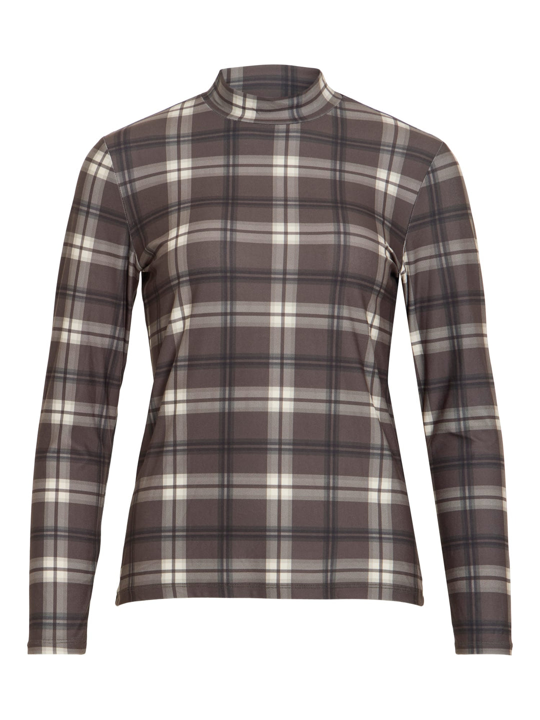 Vila Leoa top l/m dames groen dessin – trendy en comfortabel