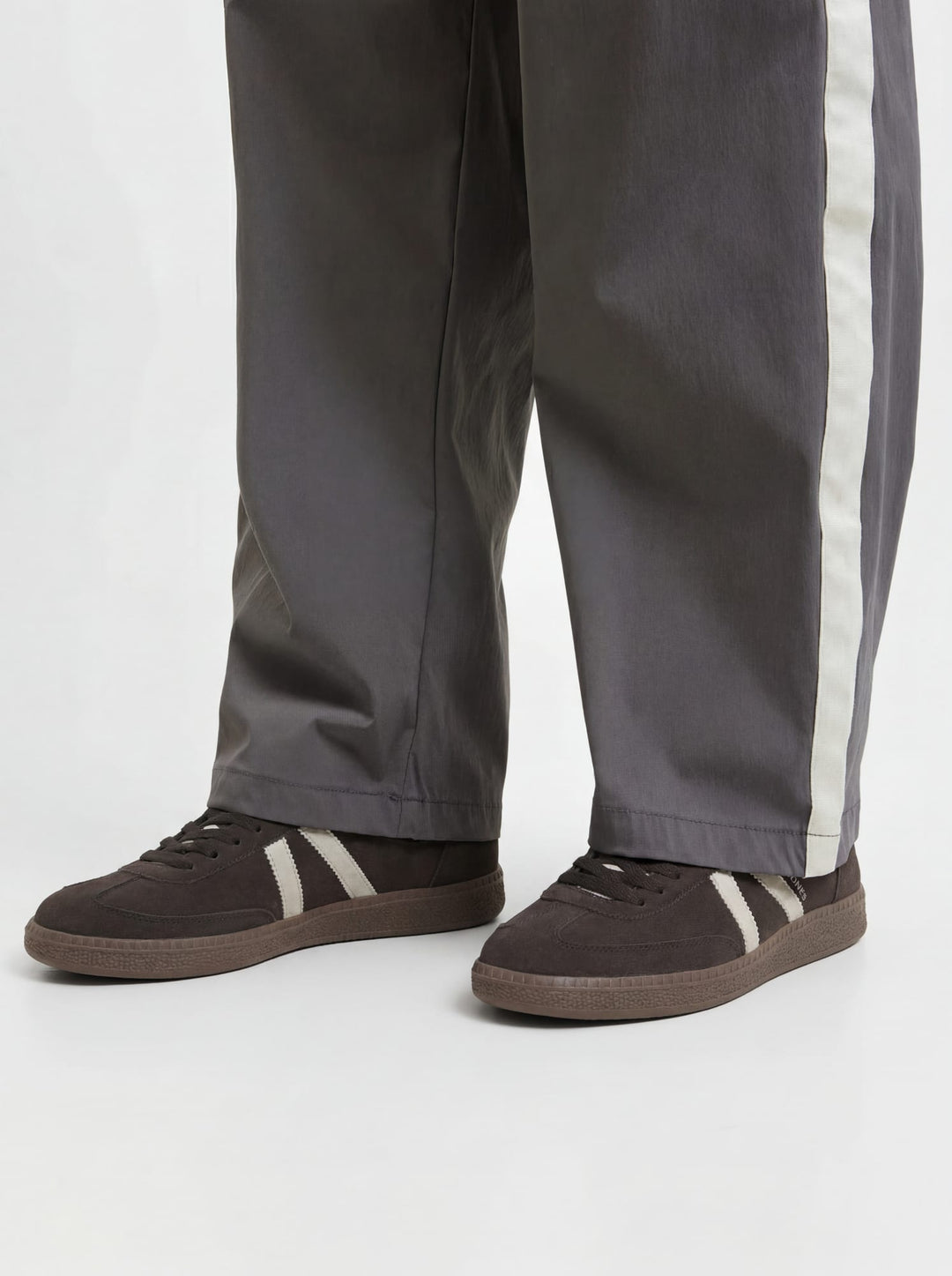 Jack & Jones kirk sneakers bruin dessin – heren