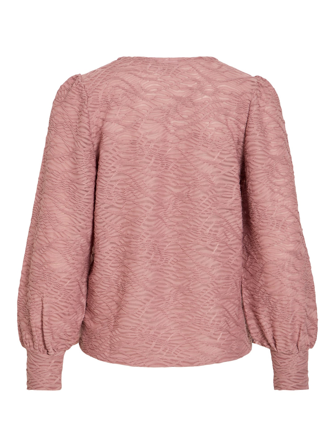 Vila Fina blouse oud roze – dames top l/m