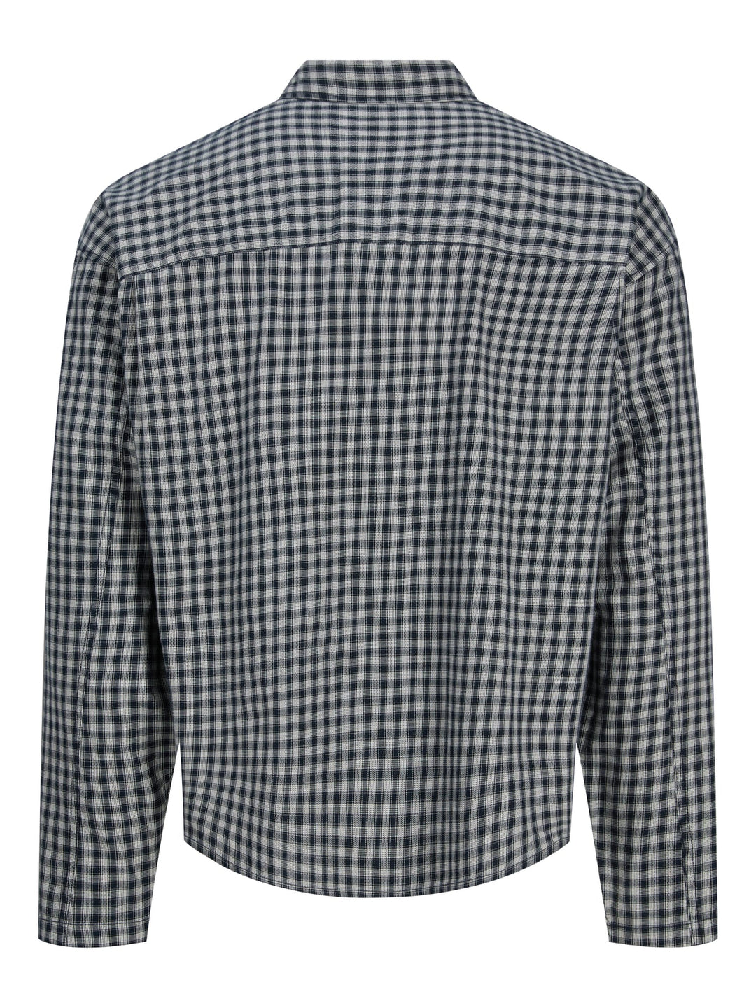Jack &amp; Jones 12277479 Austin overhemd l/m heren blauw dessin