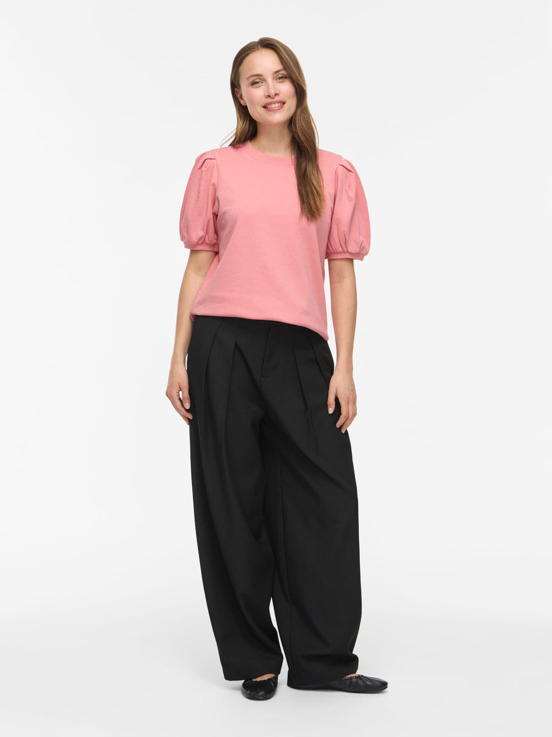 Vila 14115674 Harisa top k/m dames roze